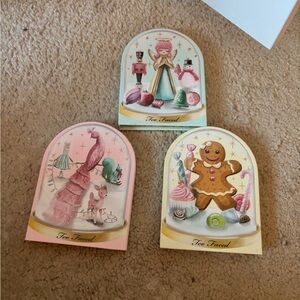 Too faced holiday snow globe palates